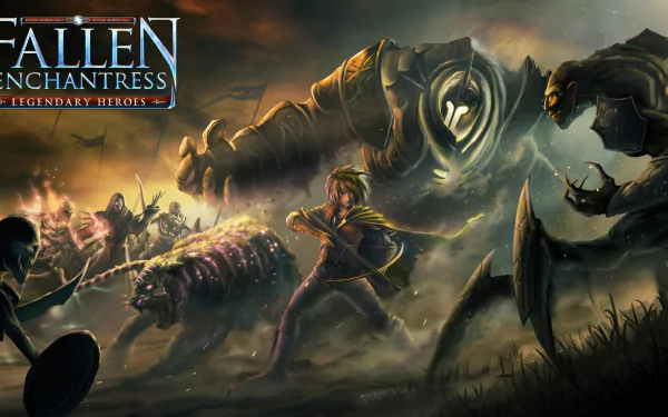 fantasy video game Fallen Enchantress HD Desktop Wallpaper | Background Image