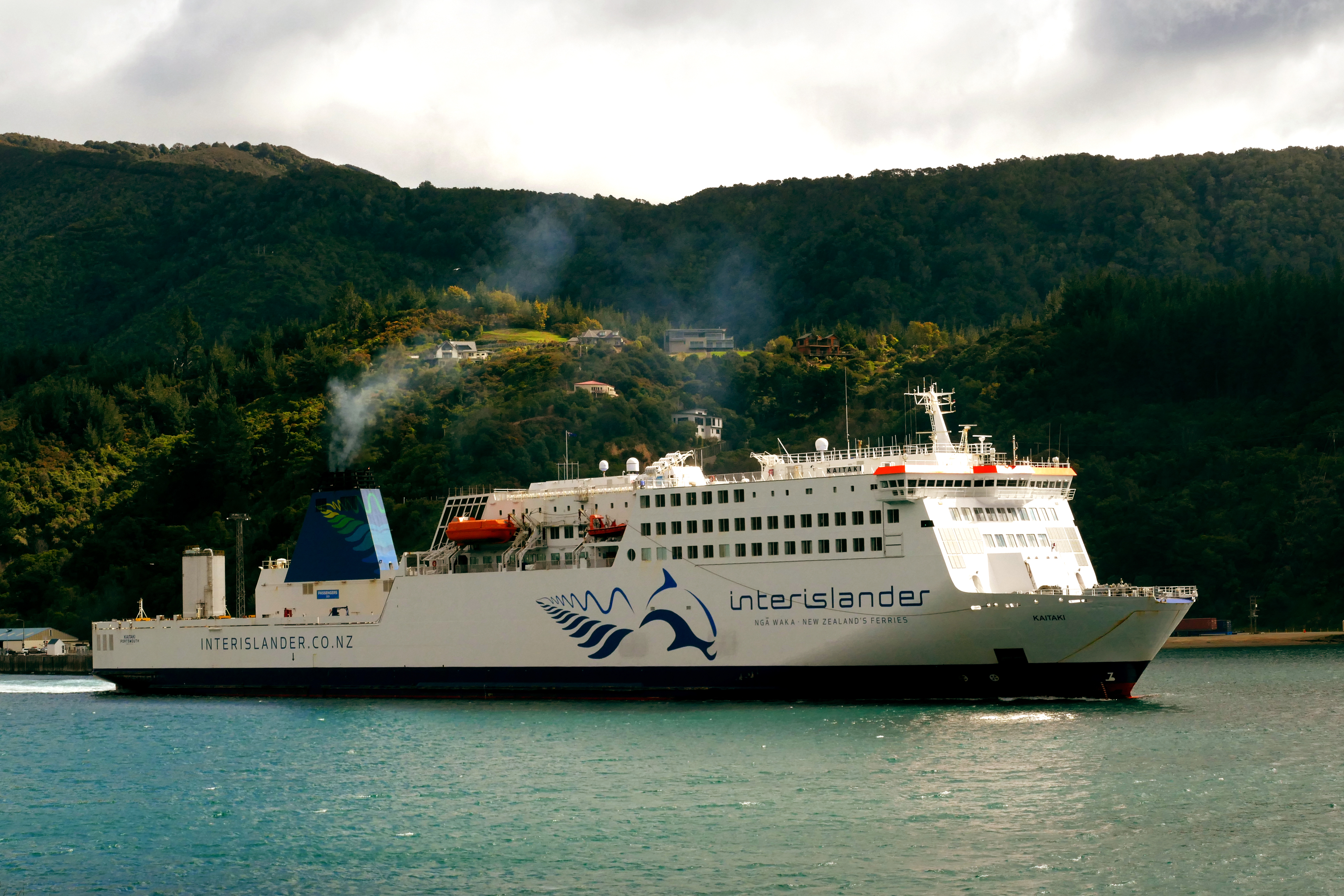 Kaitaki, Interislander, Cook Strait Ferry NZ by Bernard Spragg