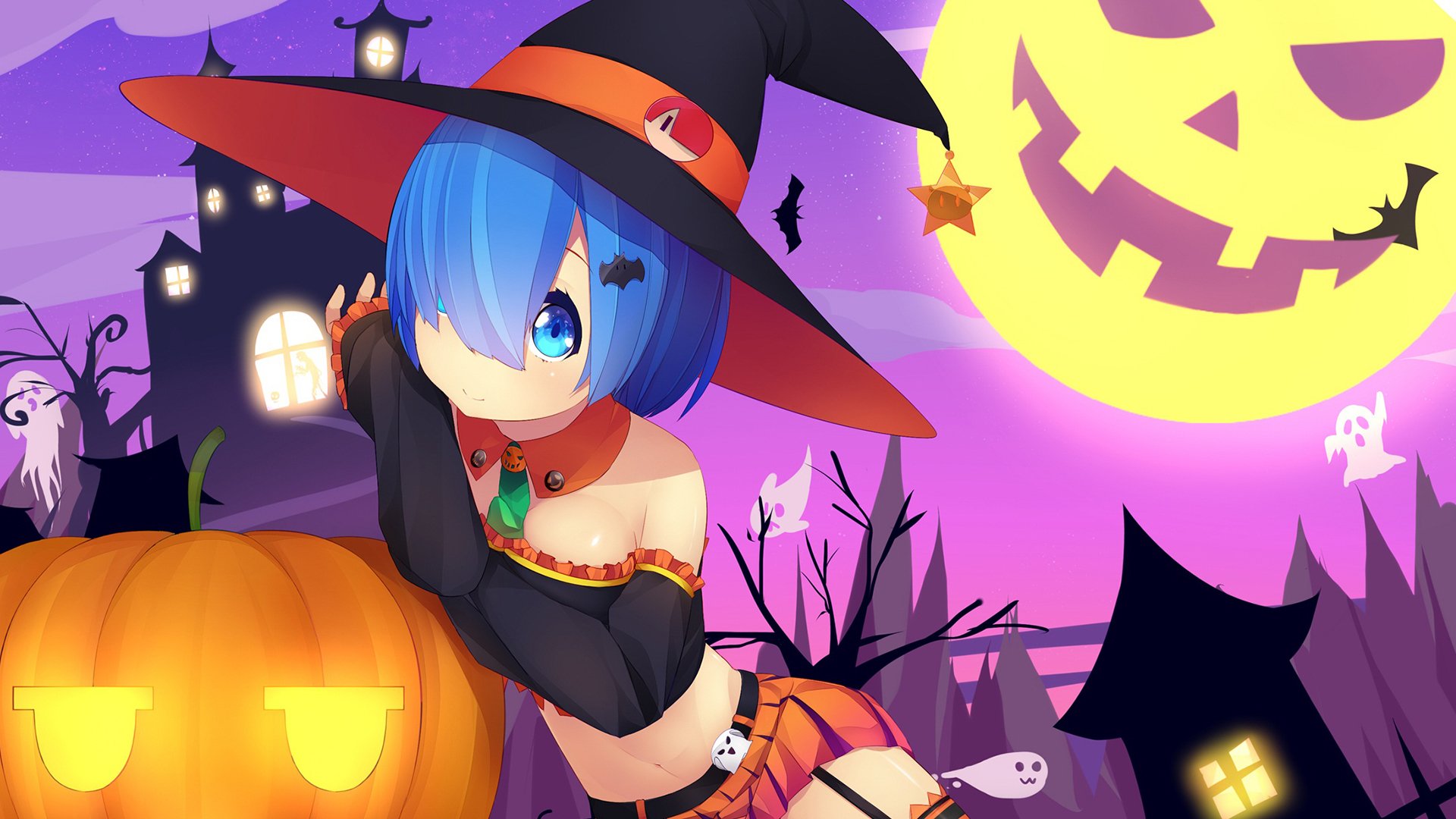 Re:ZERO Anime Goes Trick-or-Treating in New Halloween Visual