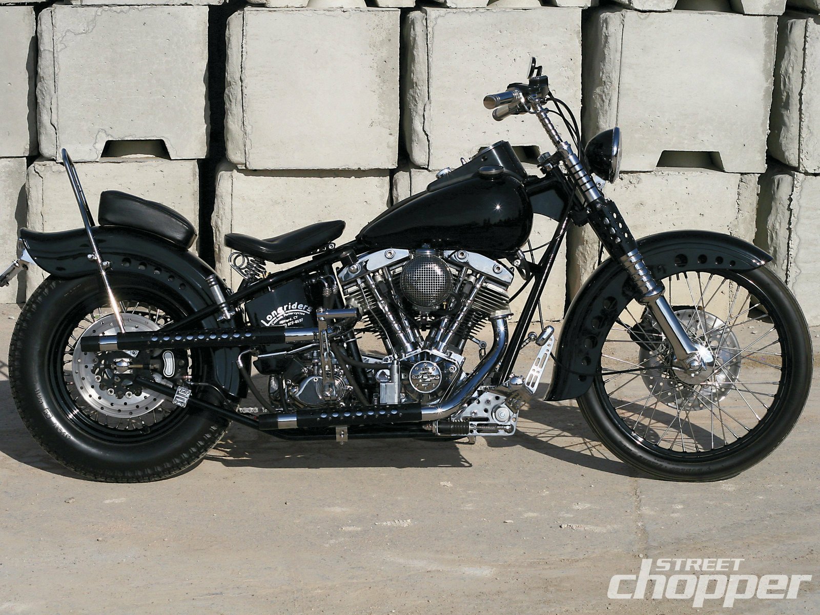 Download Motorcycle Vehicle Chopper Wallpaper
