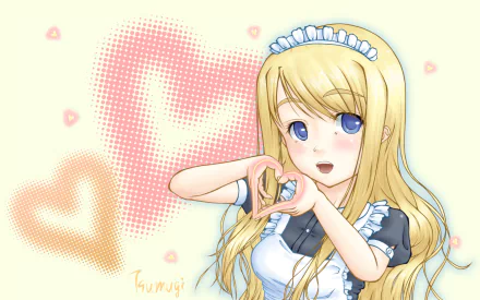 Tsumugi Kotobuki Anime K-ON! HD Desktop Wallpaper | Background Image