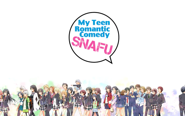 Anime My Teen Romantic Comedy SNAFU HD Desktop Wallpaper | Background Image
