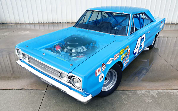 race car muscle car NASCAR vehicle 1967 Plymouth Belvedere HD Desktop Wallpaper | Background Image