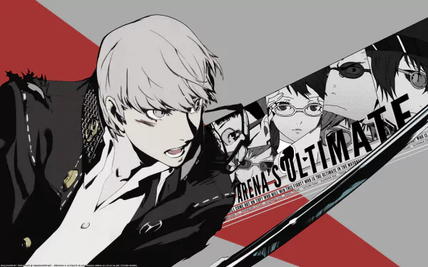 Yu Narukami video game Persona 4: Arena HD Desktop Wallpaper | Background Image