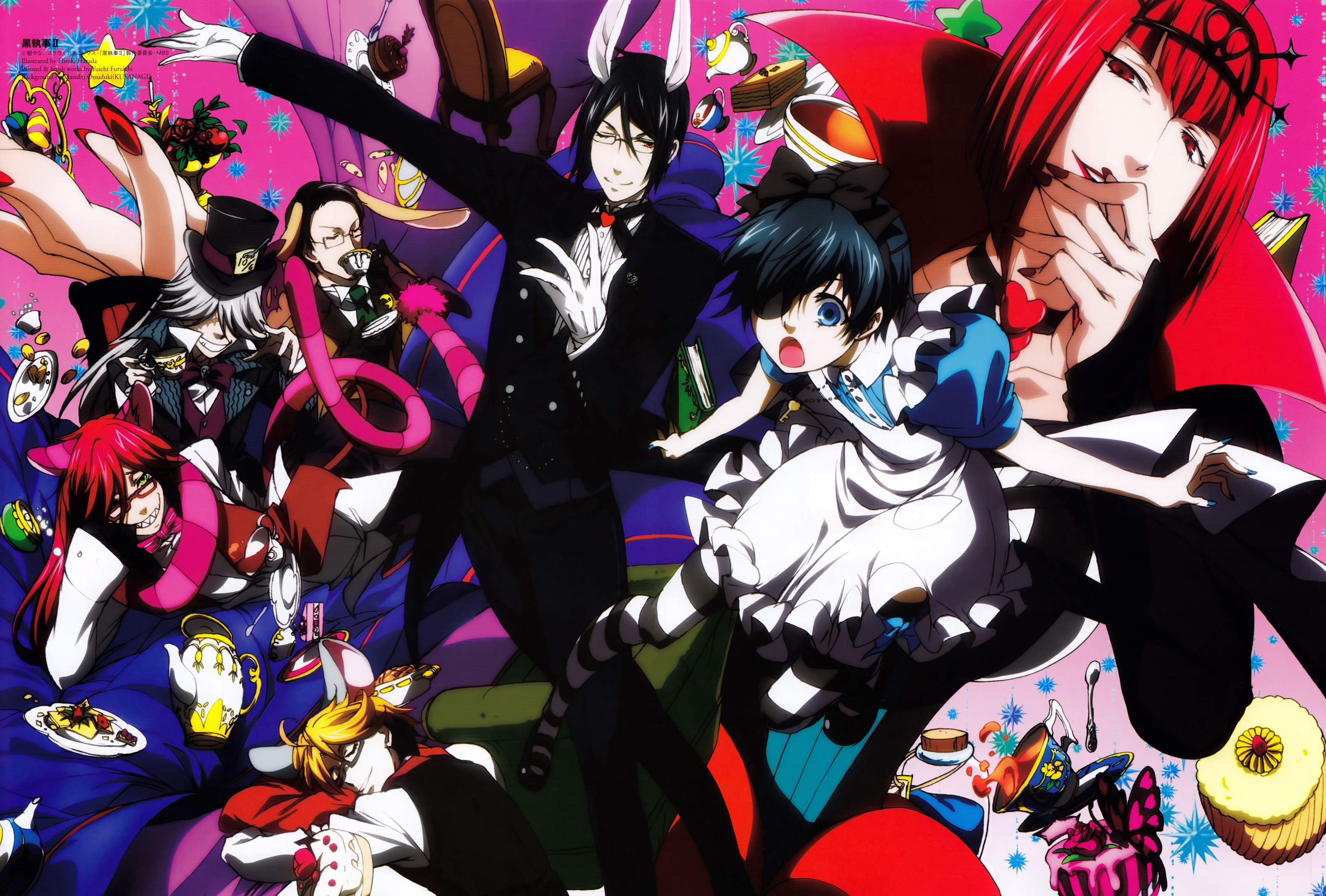 Wallpaper black butler Anime