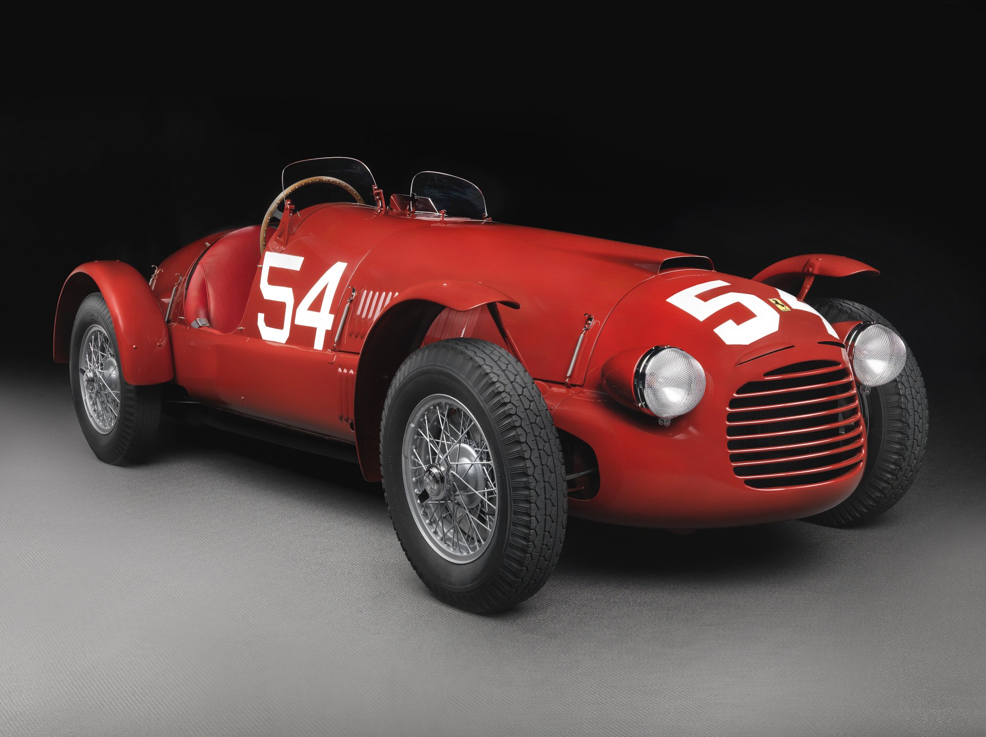 Download Vehicle Ferrari 166 Spyder Corsa 4k Ultra HD Wallpaper