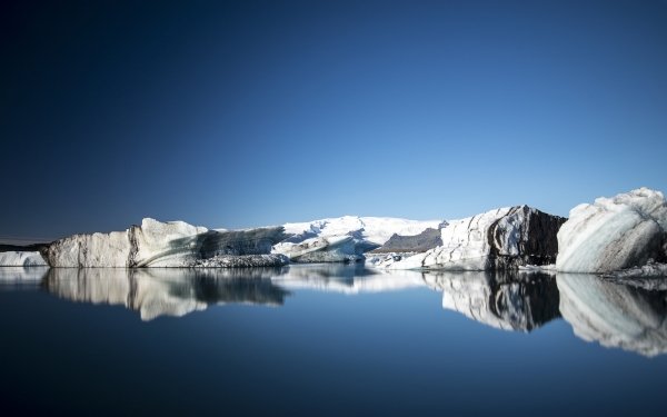 Earth Glacier Nature Ice Reflection Water HD Wallpaper | Background Image