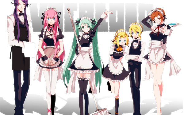 Anime Vocaloid Rin Kagamine Len Kagamine Meiko Luka Megurine Kamui Gakupo Hatsune Miku HD Wallpaper | Background Image