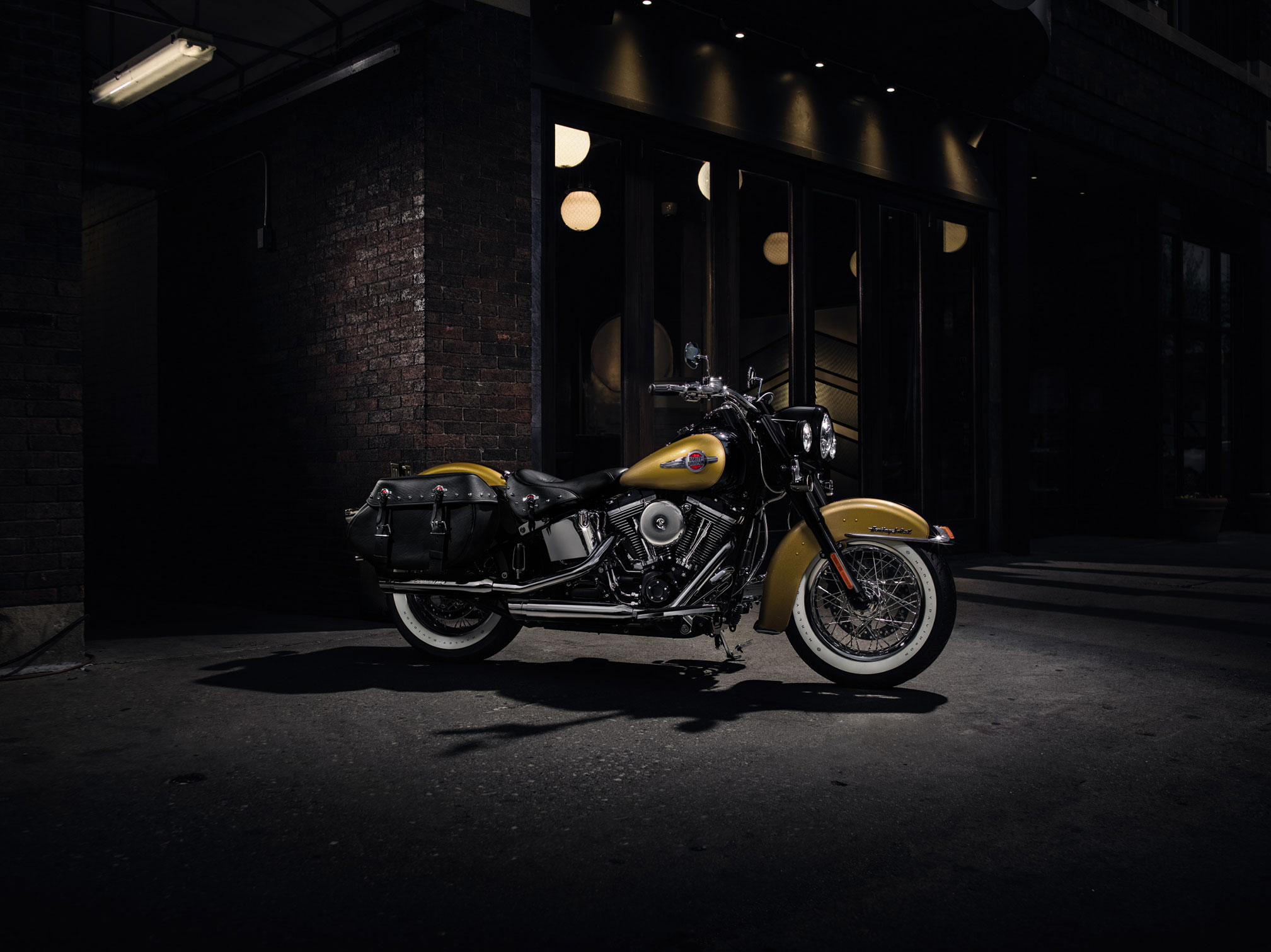 Vehicles Harley-Davidson Heritage Softail HD Wallpaper | Background Image