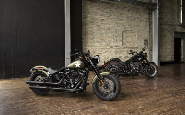 Vehicles Harley-Davidson Softail Slim Harley-Davidson Harley-Davidson Softail Slim S HD Wallpaper | Background Image