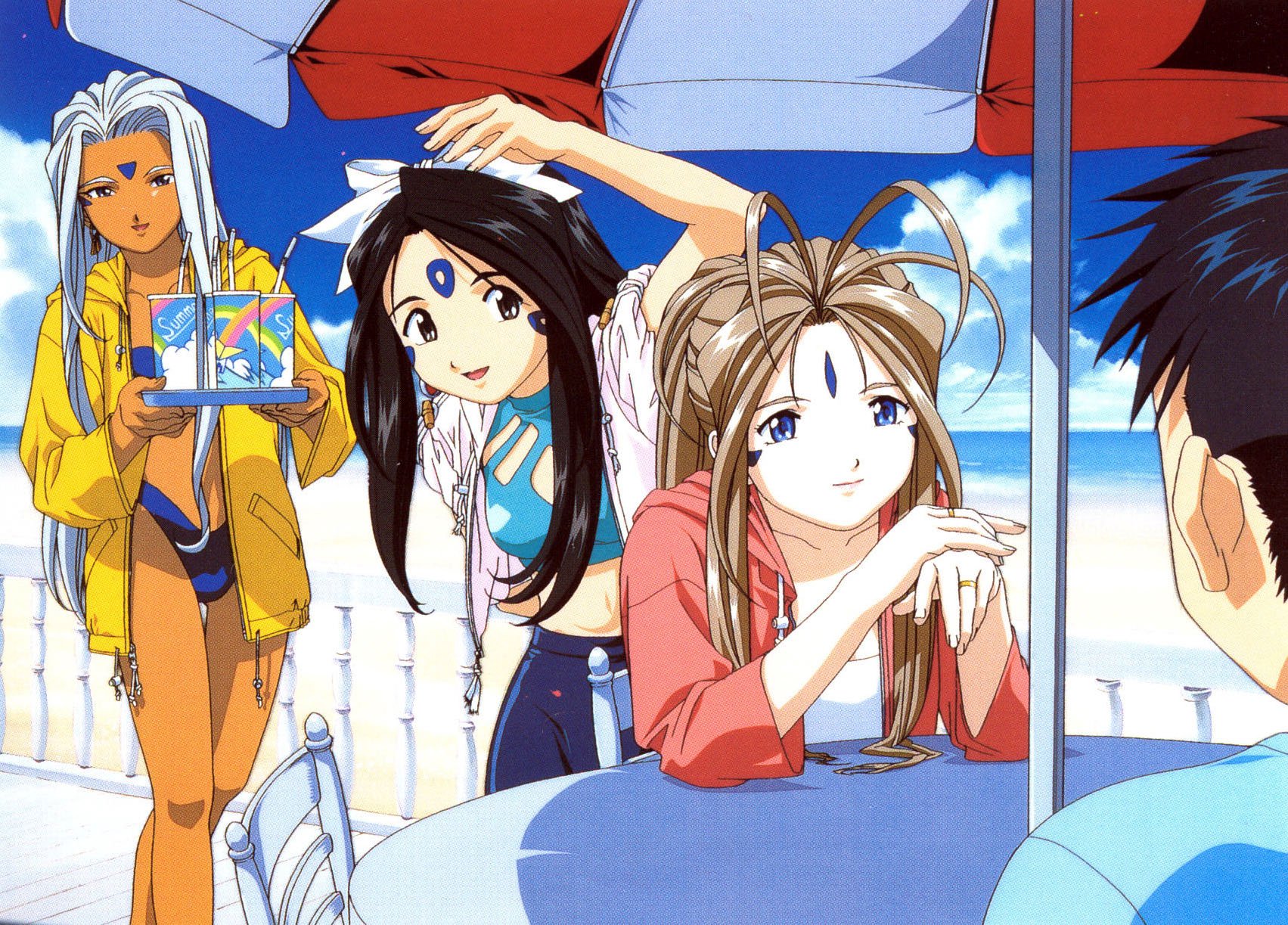 Download Keiichi Morisato Belldandy Ah My Goddess Skuld Ah My Goddess Urd Oh My Goddess 