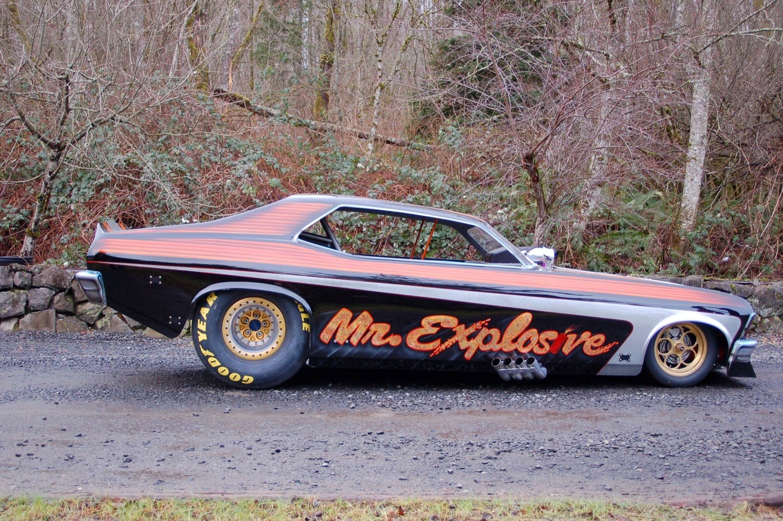 Download Hot Rod Drag Racing Vehicle Funny Car Wallpaper