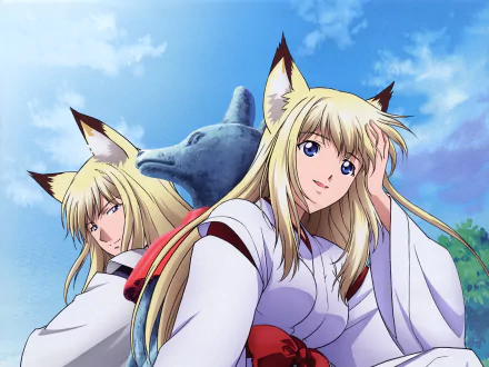 Kūgen Tenko Anime wagaya no oinari-sama HD Desktop Wallpaper | Background Image