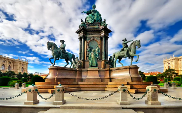 Austria man made statue HD Desktop Wallpaper | Background Image