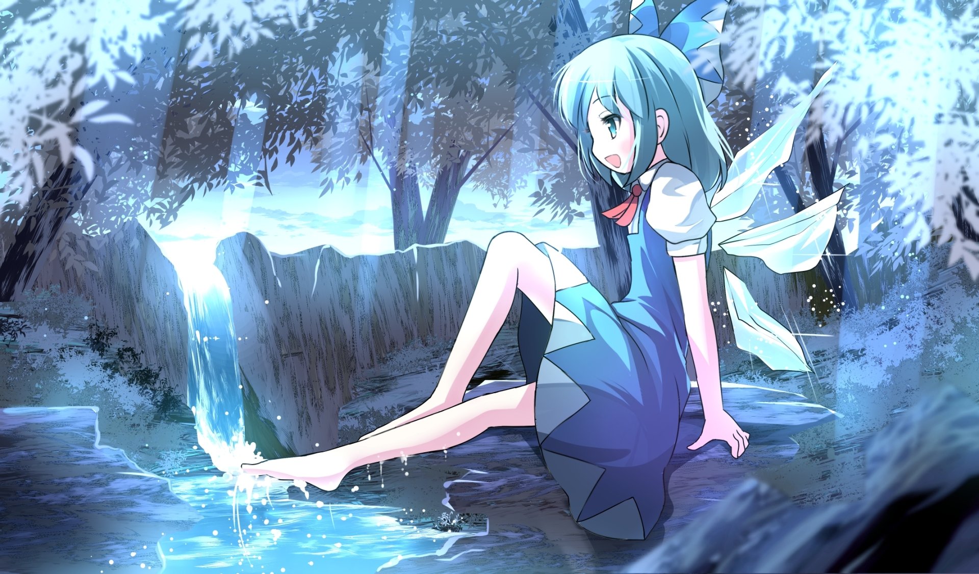 Download Cirno (Touhou) Anime Touhou HD Wallpaper
