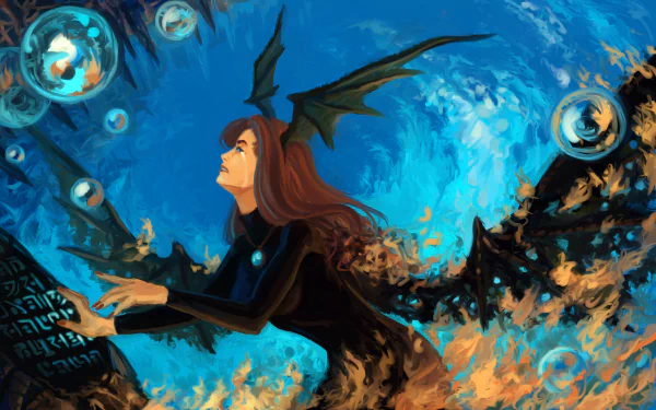 Koakuma (Touhou) Anime Touhou HD Desktop Wallpaper | Background Image