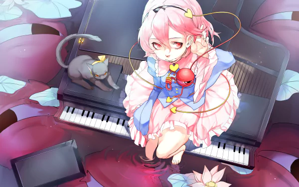 Satori Komeiji Anime Touhou HD Desktop Wallpaper | Background Image