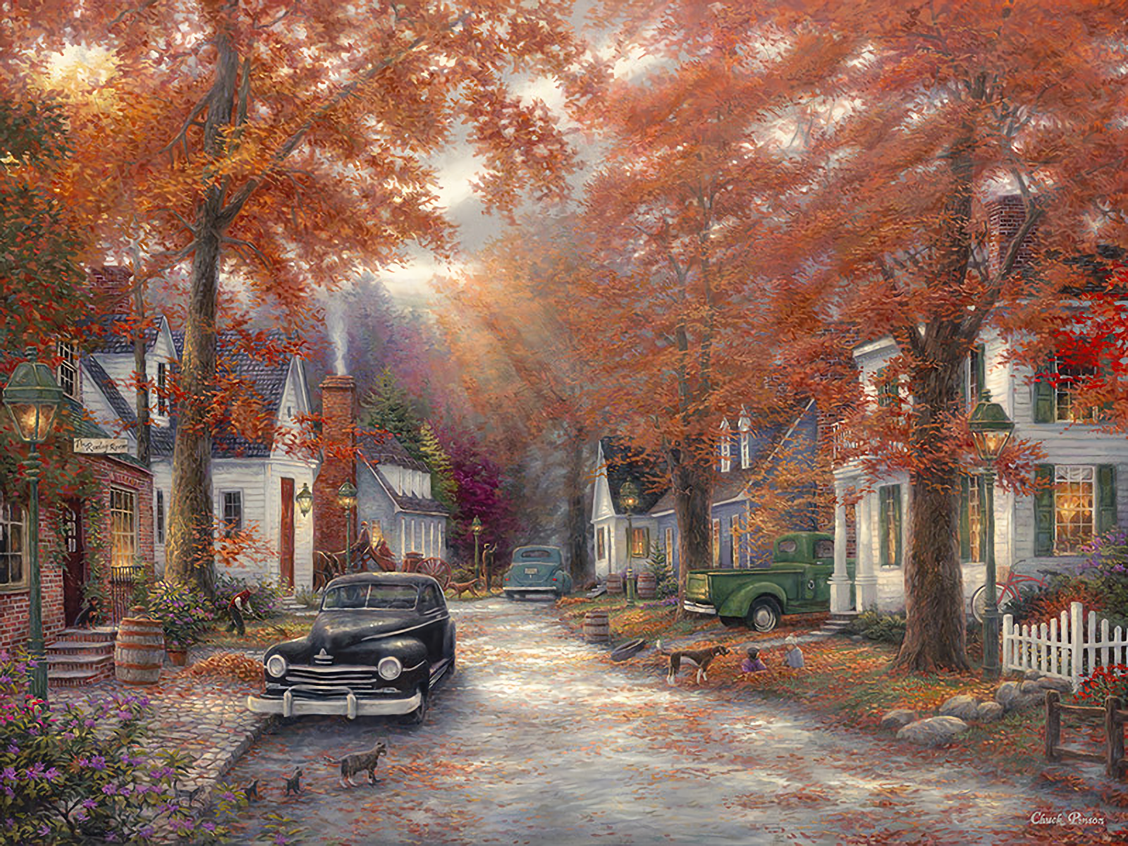 Vintage Autumn Wallpaper and Background Image | 1600x1200 | ID:762354