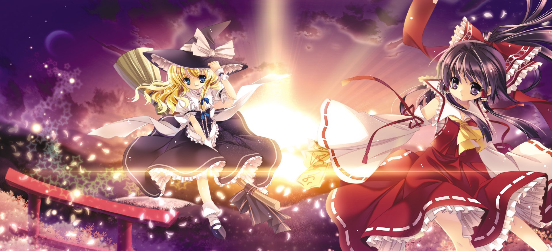 Anime Touhou HD Wallpaper