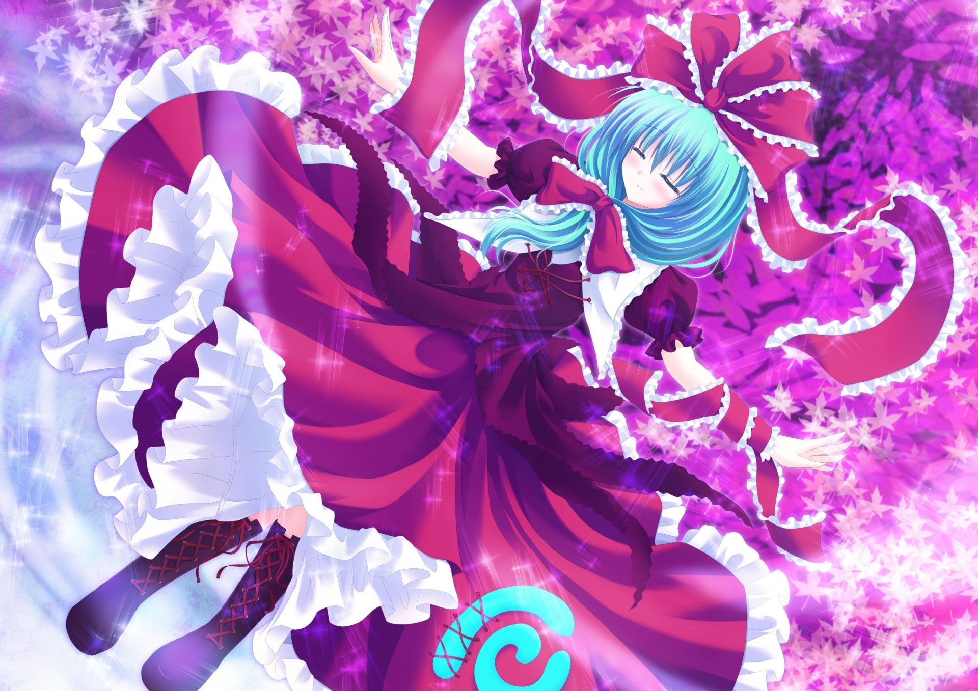 Download Hina Kagiyama Anime Touhou HD Wallpaper