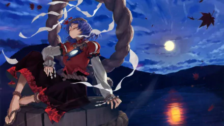 Kanako Yasaka Anime Touhou HD Desktop Wallpaper | Background Image