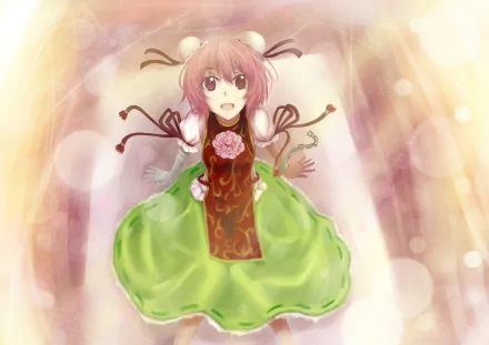 Kasen Ibaraki Anime Touhou HD Desktop Wallpaper | Background Image