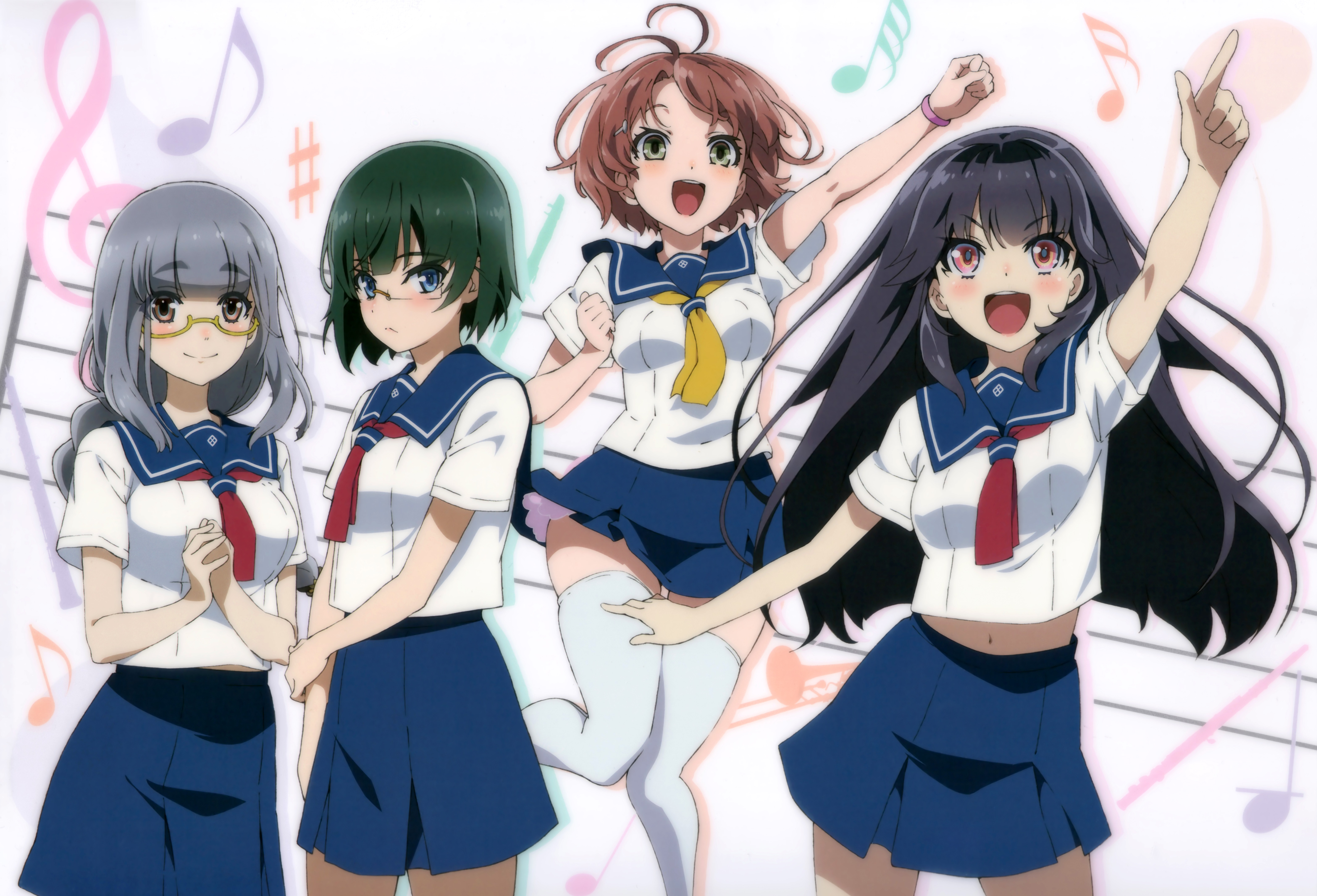 Anime Haruchika: Haruta to Chika wa Seishun Suru HD Wallpaper | Background Image