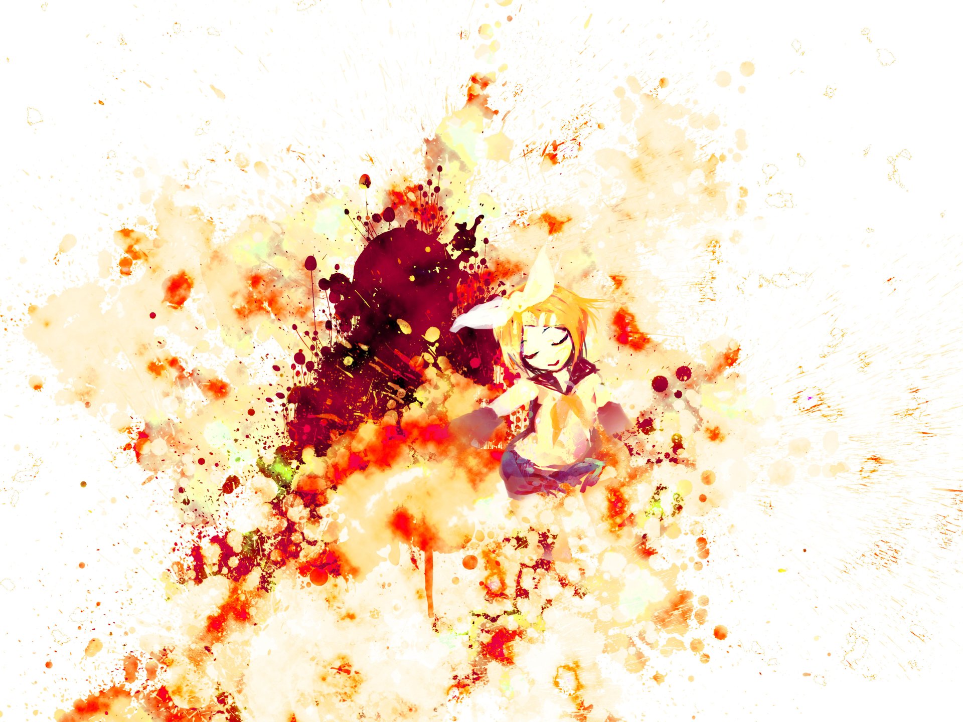 Download Rin Kagamine Anime Vocaloid 4k Ultra HD Wallpaper