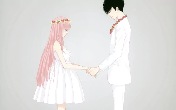 Just be friends (Vocaloid) Luka Megurine Anime Vocaloid HD Desktop Wallpaper | Background Image