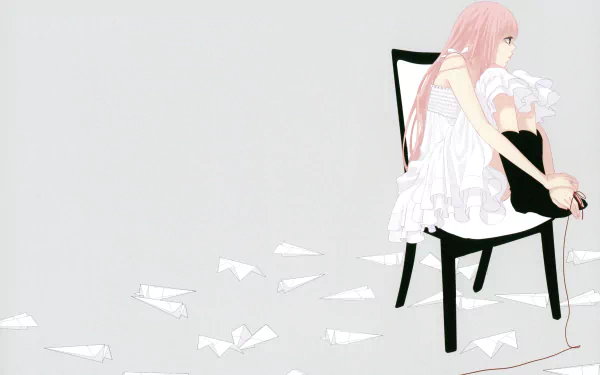 Just be friends (Vocaloid) Luka Megurine Anime Vocaloid HD Desktop Wallpaper | Background Image