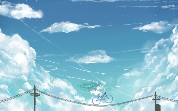 Anime Vocaloid Hatsune Miku HD Wallpaper | Background Image