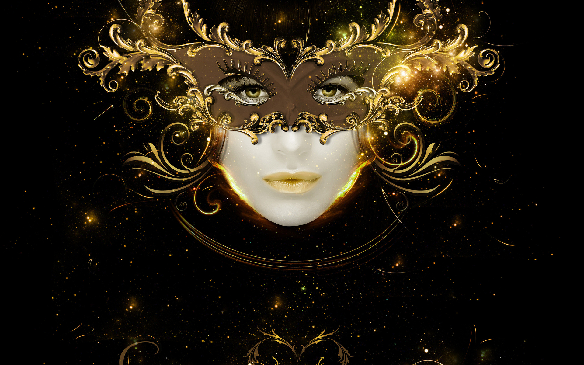 Маска на черном фоне. Карнавальная маска. Красивые театральные маски. Золотая венецианская маска. Театральные маски золото.