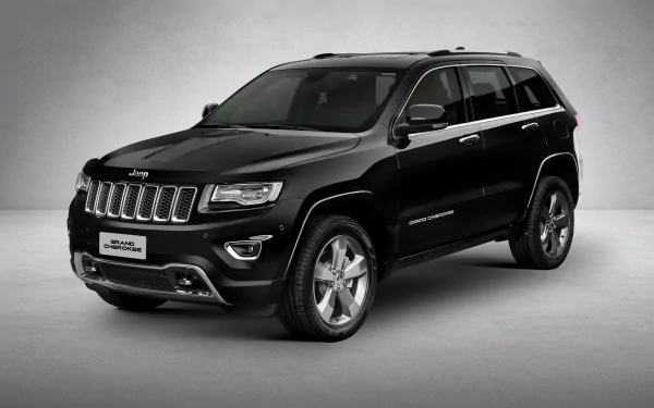 car SUV black car Jeep vehicle Jeep Grand Cherokee HD Desktop Wallpaper | Background Image