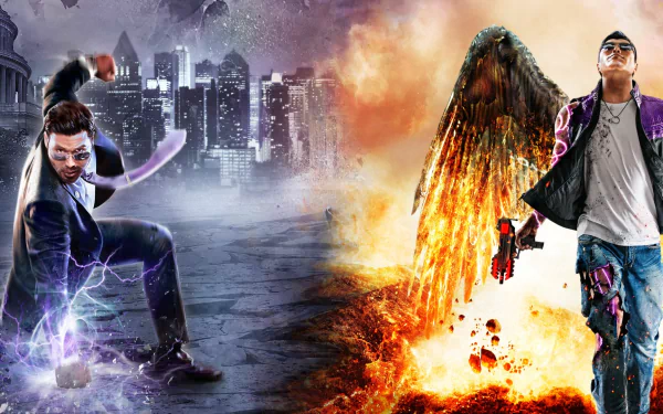 video game Saints Row: Gat Out Of Hell HD Desktop Wallpaper | Background Image