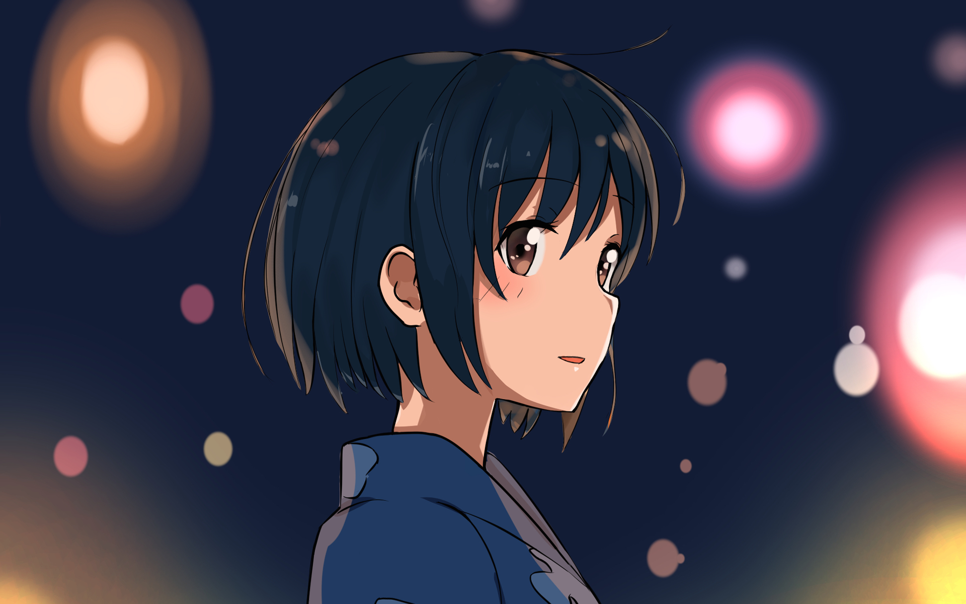 ArtStation - Kimi no nawa Mitsuha Fanart