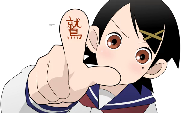 Kafuka Fuura Anime Sayonara Zetsubou-Sensei HD Desktop Wallpaper | Background Image