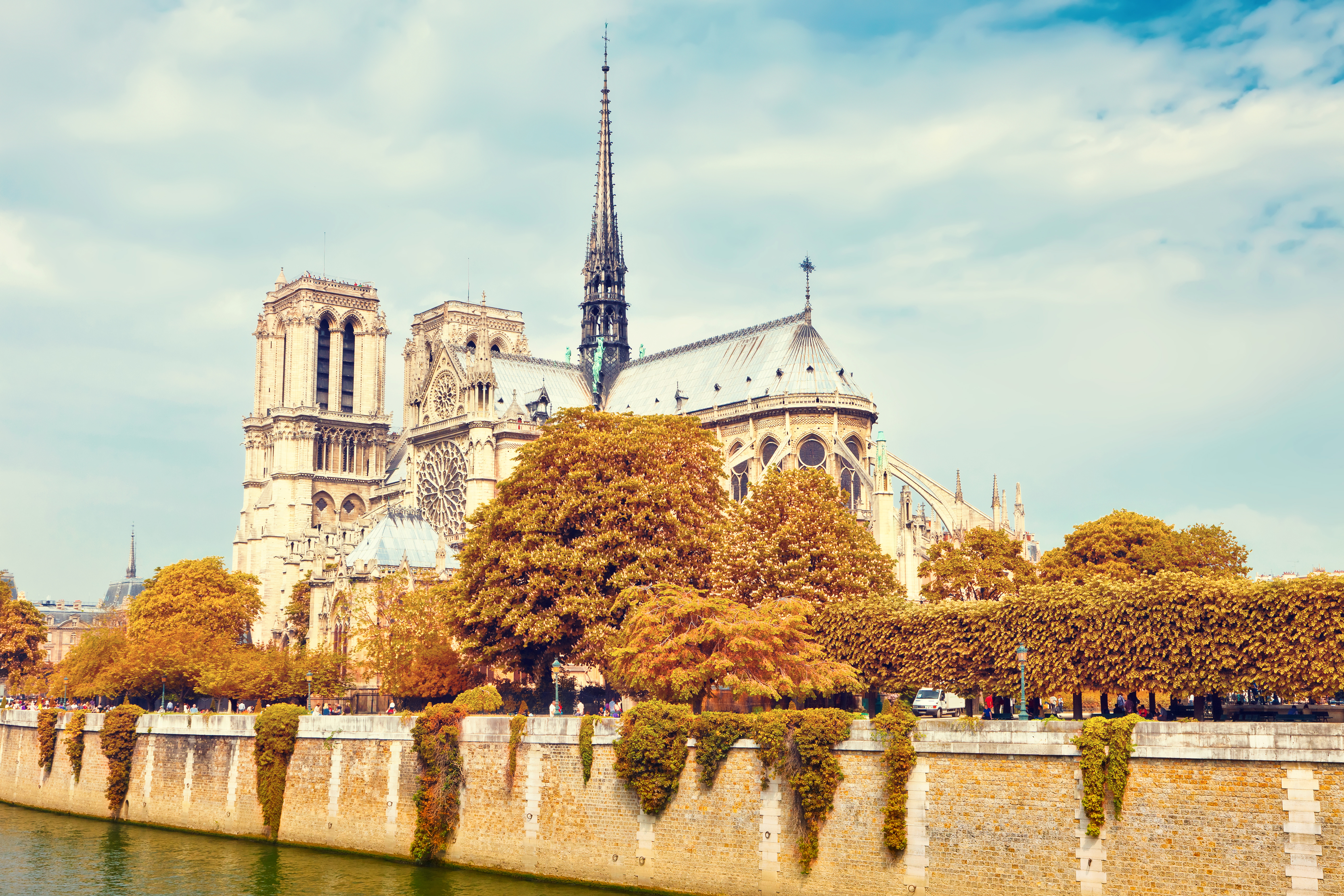 Religious Notre-Dame de Paris HD Wallpaper | Background Image