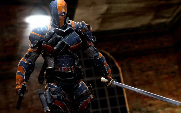 Deathstroke video game Batman: Arkham Origins HD Desktop Wallpaper | Background Image
