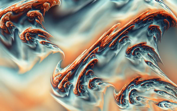 bright Abstract Liquid HD Desktop Wallpaper | Background Image