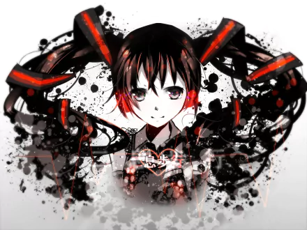 Zatsune Miku Hatsune Miku Anime Vocaloid HD Desktop Wallpaper | Background Image