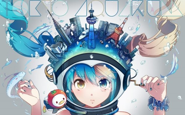 Anime Vocaloid Hatsune Miku HD Wallpaper | Background Image