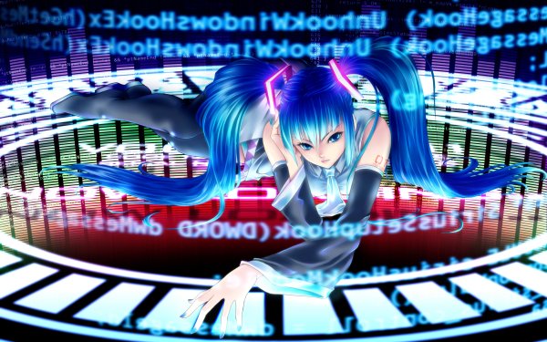 Anime Vocaloid Hatsune Miku HD Wallpaper | Background Image