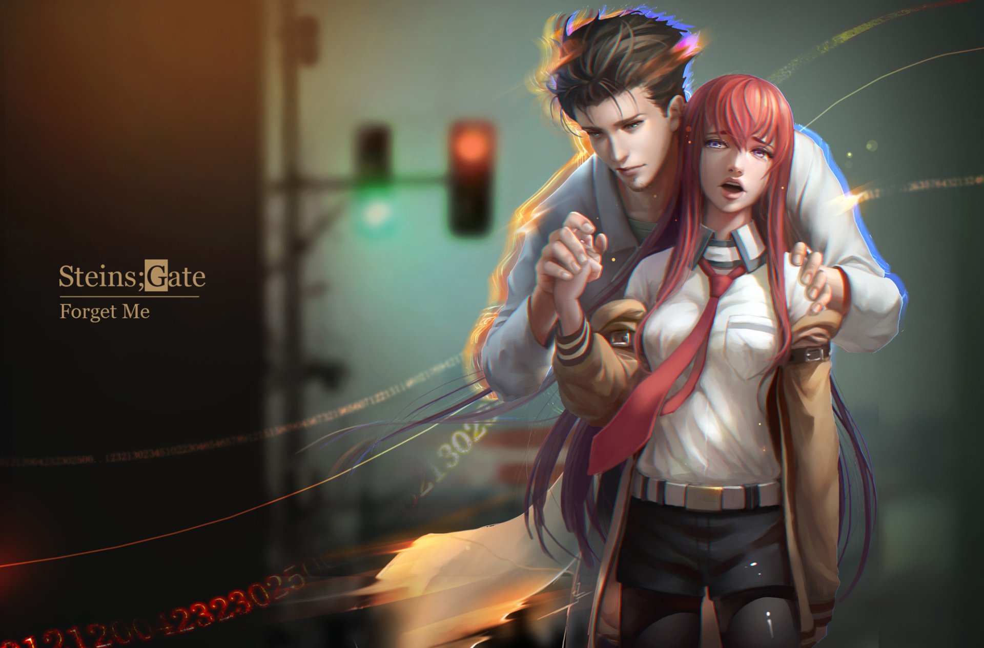 2000x1318 Okabe and Kurisu Wallpaper Background Image. 