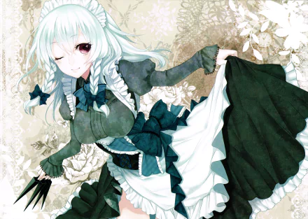 Sakuya Izayoi Anime Touhou HD Desktop Wallpaper | Background Image