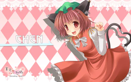 Chen (Touhou) Anime Touhou HD Desktop Wallpaper | Background Image