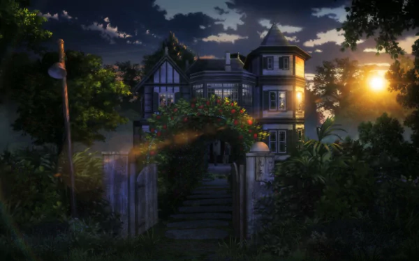 Anime Beautiful Bones: Sakurako's Investigation HD Desktop Wallpaper | Background Image