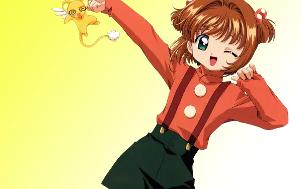 Keroberos (Card Captor Sakura) Sakura Kinomoto Anime Cardcaptor Sakura HD Desktop Wallpaper | Background Image