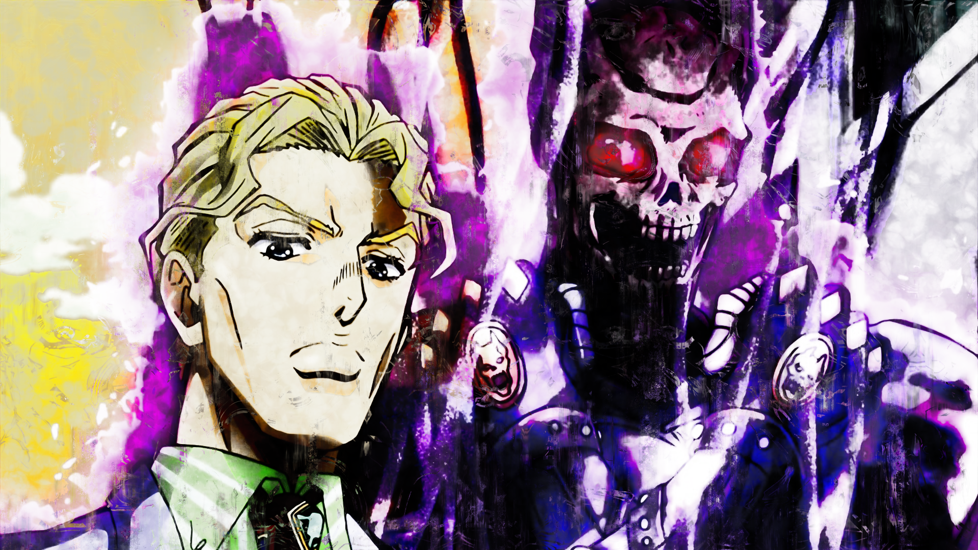 Anime Jojo's Bizarre Adventure HD Wallpaper by Terumi Nishii