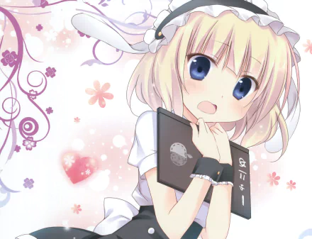 Sharo Kirima Anime Is the Order a Rabbit HD Desktop Wallpaper | Background Image