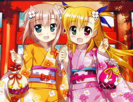 Anime Magical Girl Lyrical Nanoha HD Desktop Wallpaper | Background Image